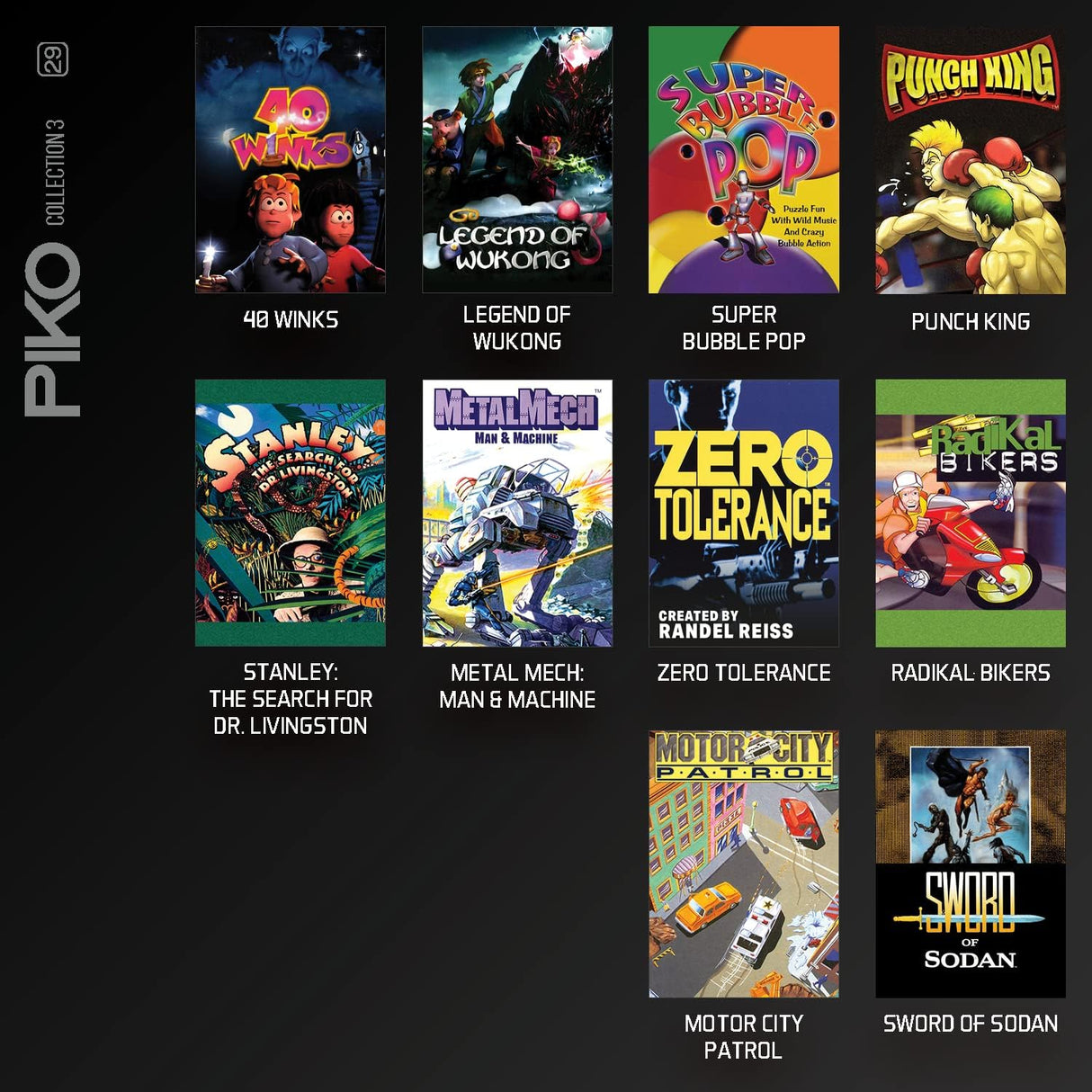 Piko Interactive Collection 3 - Evercade - Video Games by Blaze The Chelsea Gamer