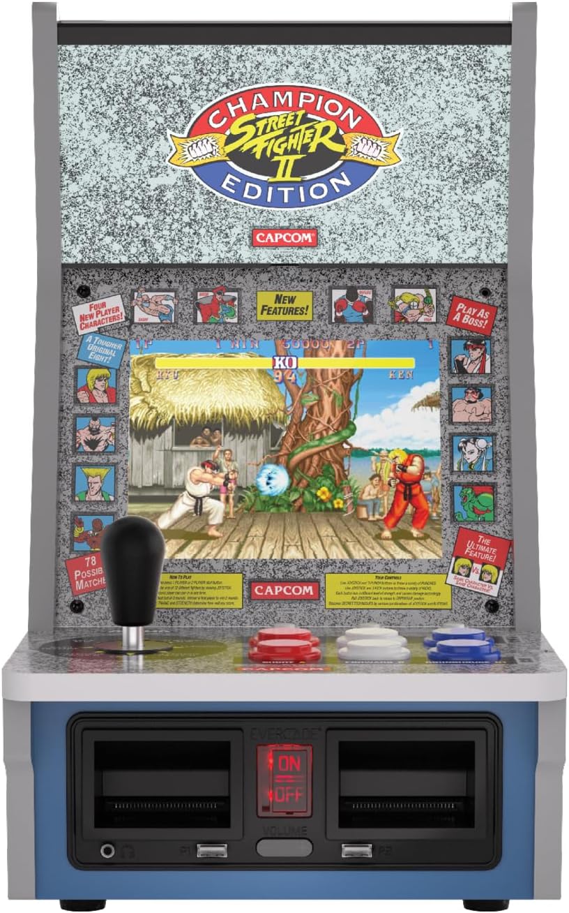 Evercade Alpha Street Fighter Bartop Arcade - Console pack by Blaze The Chelsea Gamer
