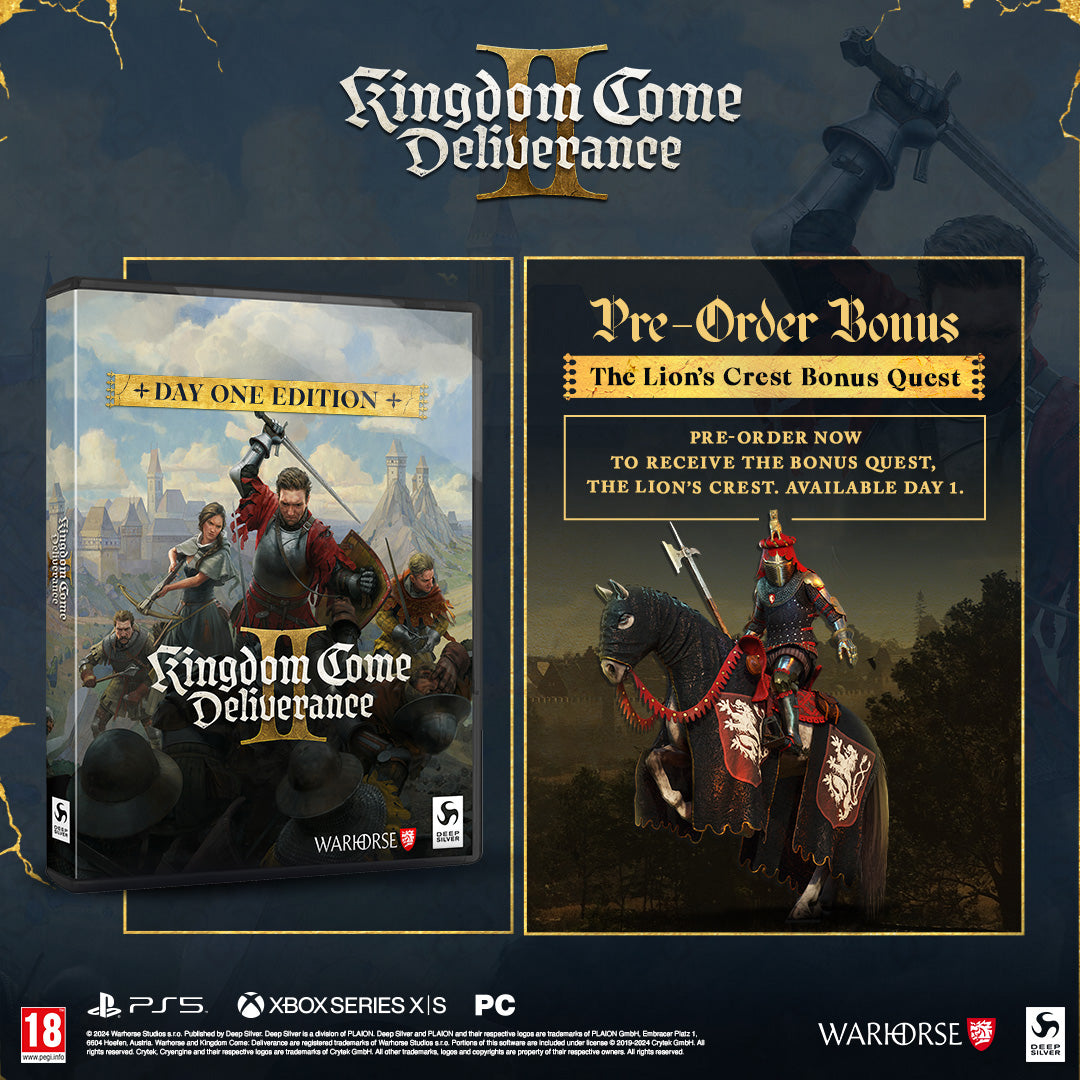 Kingdom Come Deliverance II - Day One Edition - PlayStation 5 - Video Games by Warhorse Studios The Chelsea Gamer