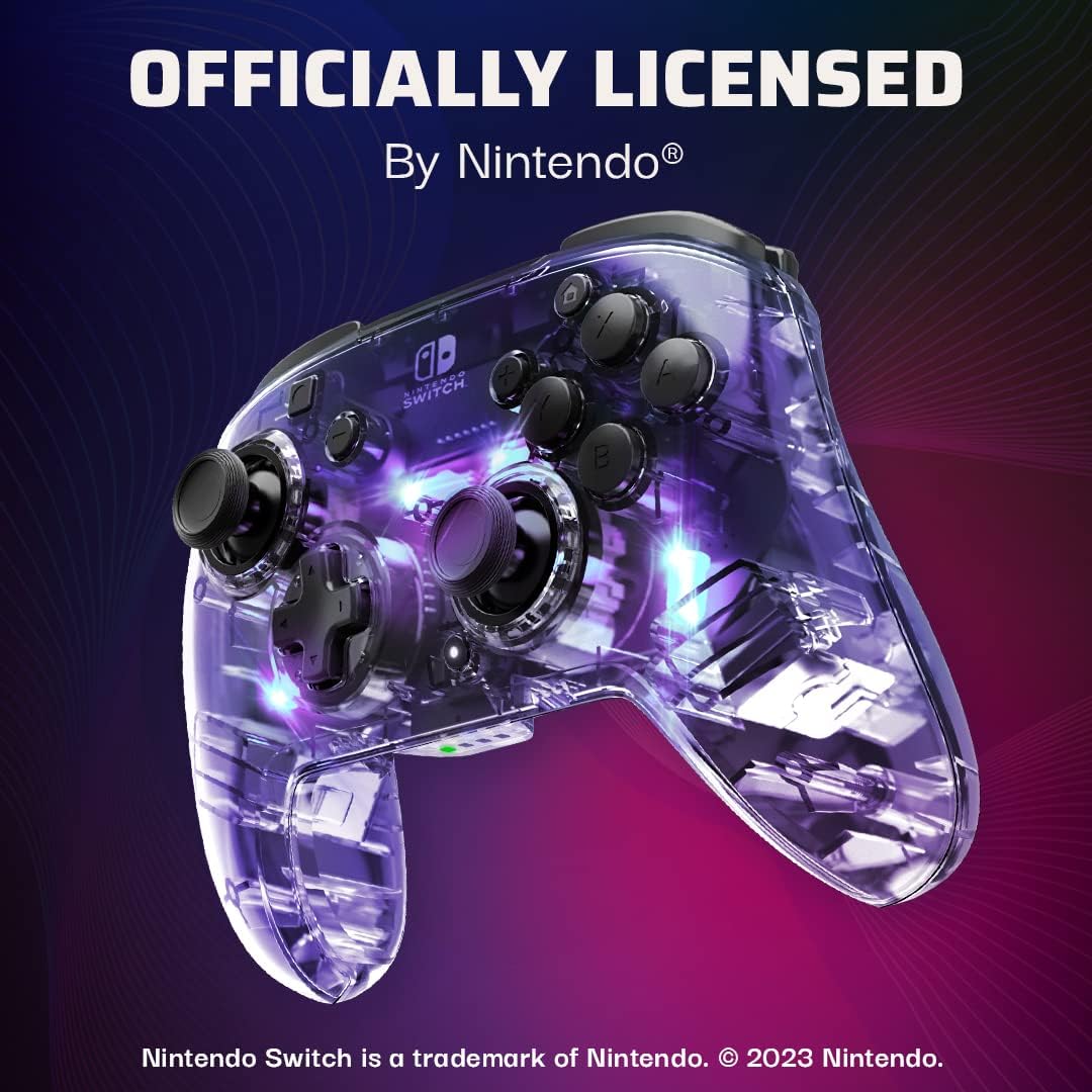 PDP Afterglow™ Wireless Controller - Nintendo Switch™ - Prismatic - Console Accessories by PDP The Chelsea Gamer