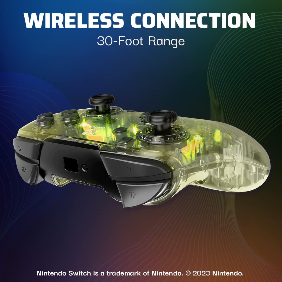 PDP Afterglow™ Wireless Controller - Nintendo Switch™ - Prismatic - Console Accessories by PDP The Chelsea Gamer