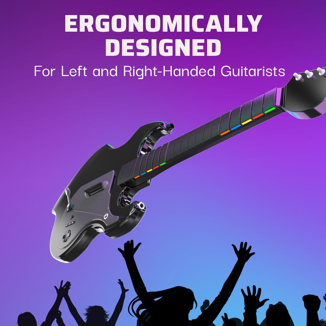 PDP - Riffmaster Wireless Guitar Controller - Xbox & PC - Console Accessories by PDP The Chelsea Gamer