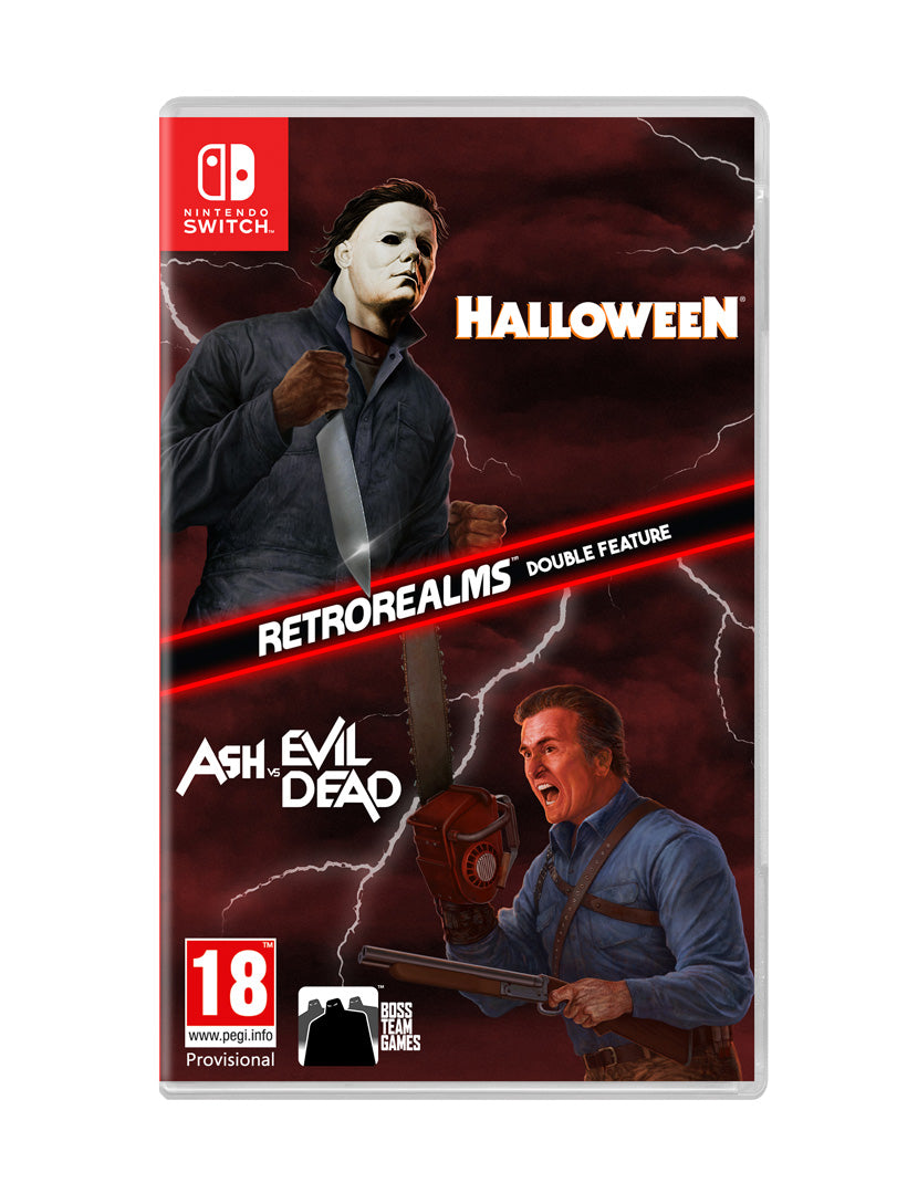 Halloween and Ash vs Evil Dead RetroRealms Double Feature - Nintendo Switch - Video Games by U&I The Chelsea Gamer