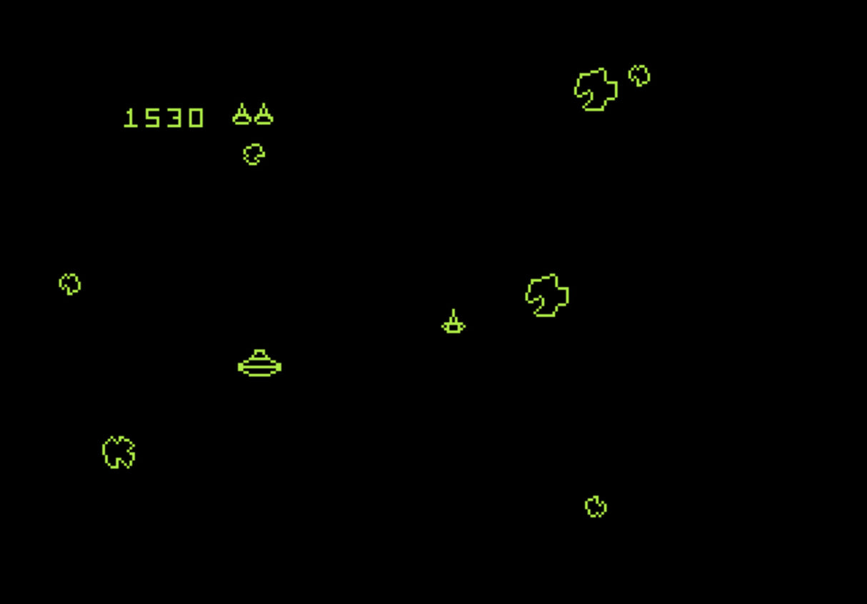Asteroids Deluxe - Atari 7800 Cartridge - Video Games by Atari The Chelsea Gamer
