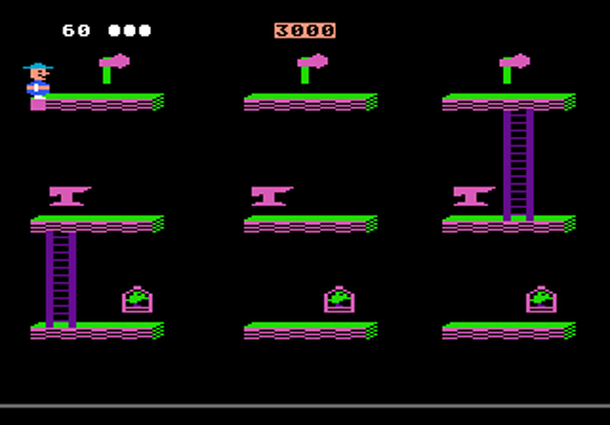 Bounty Bob Strikes Back - Atari 7800 Cartridge - Video Games by Atari The Chelsea Gamer