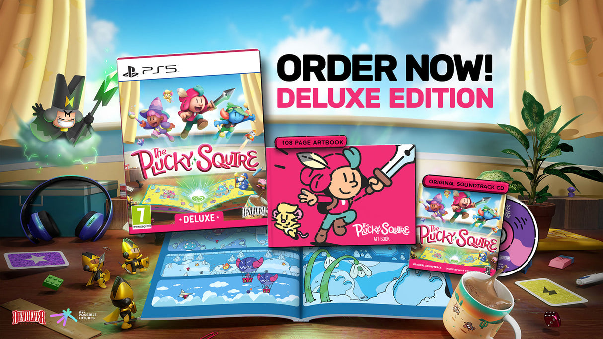 The Plucky Squire - Devolver Deluxe - PlayStation 5 - Video Games by U&I The Chelsea Gamer