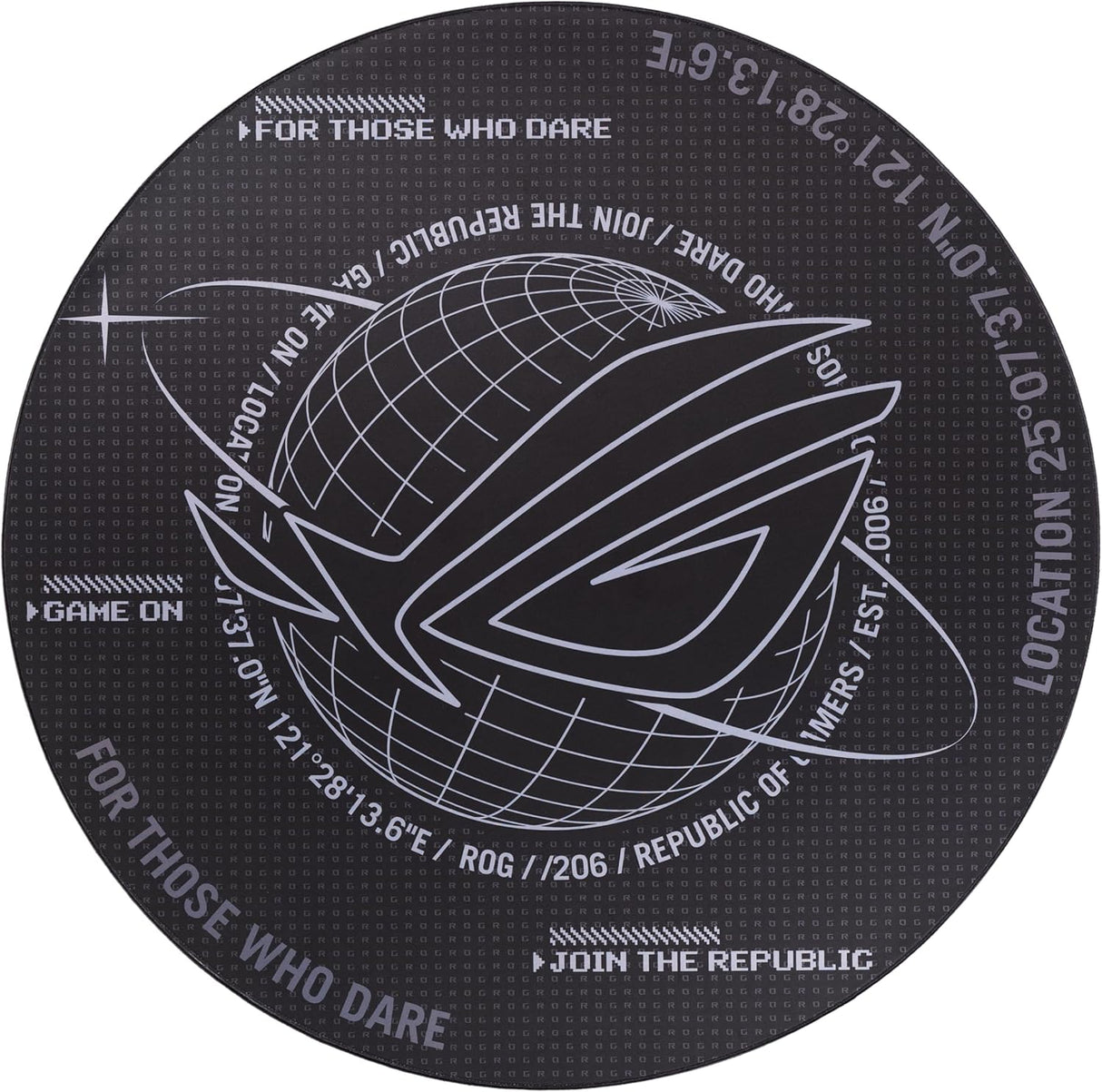 Asus ROG Cosmic Polyester Floor Mat - Furniture by Asus The Chelsea Gamer