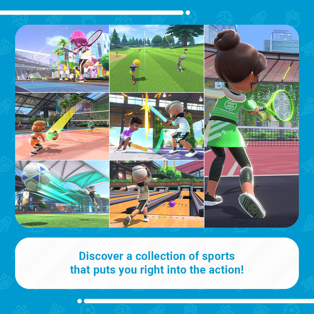 Nintendo Switch (Neon Red / Blue) & Nintendo Switch Sports & NSO 12 Month Sub Bundle - Console pack by Nintendo The Chelsea Gamer