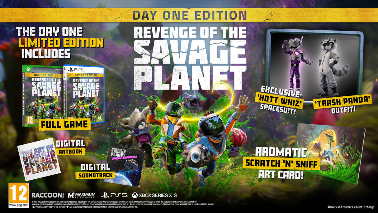 Revenge of the Savage Planet - Day One Edition - PlayStation 5 - Video Games by Maximum Games Ltd (UK Stock Account) The Chelsea Gamer