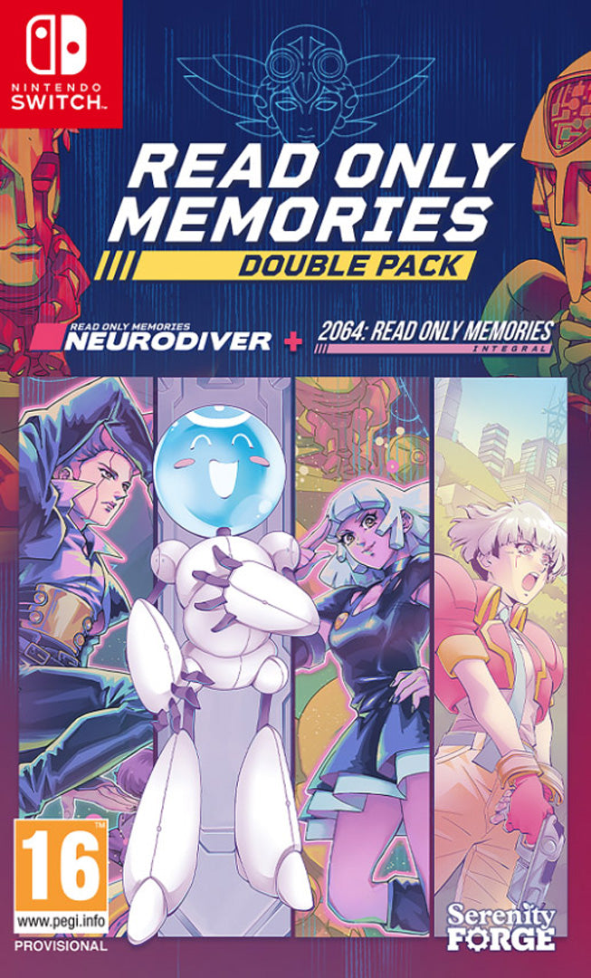 NSW Read Only Memories: Neurodiver - Double Pack (2064 + Neurodiver)