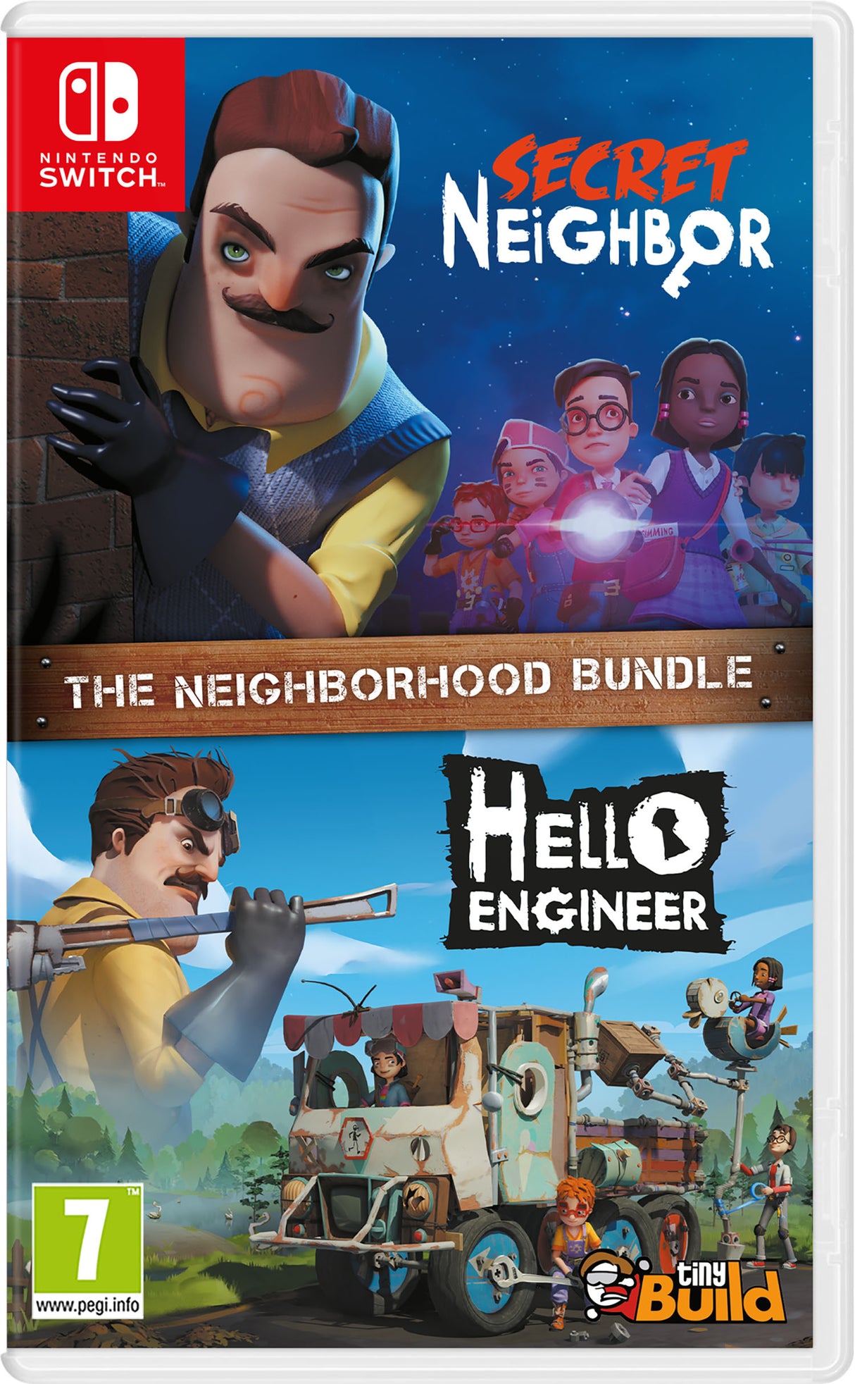 Secret Neighbor + Hello Engineer – The Neighborhood Bundle - Nintendo Switch - Video Games by U&I The Chelsea Gamer