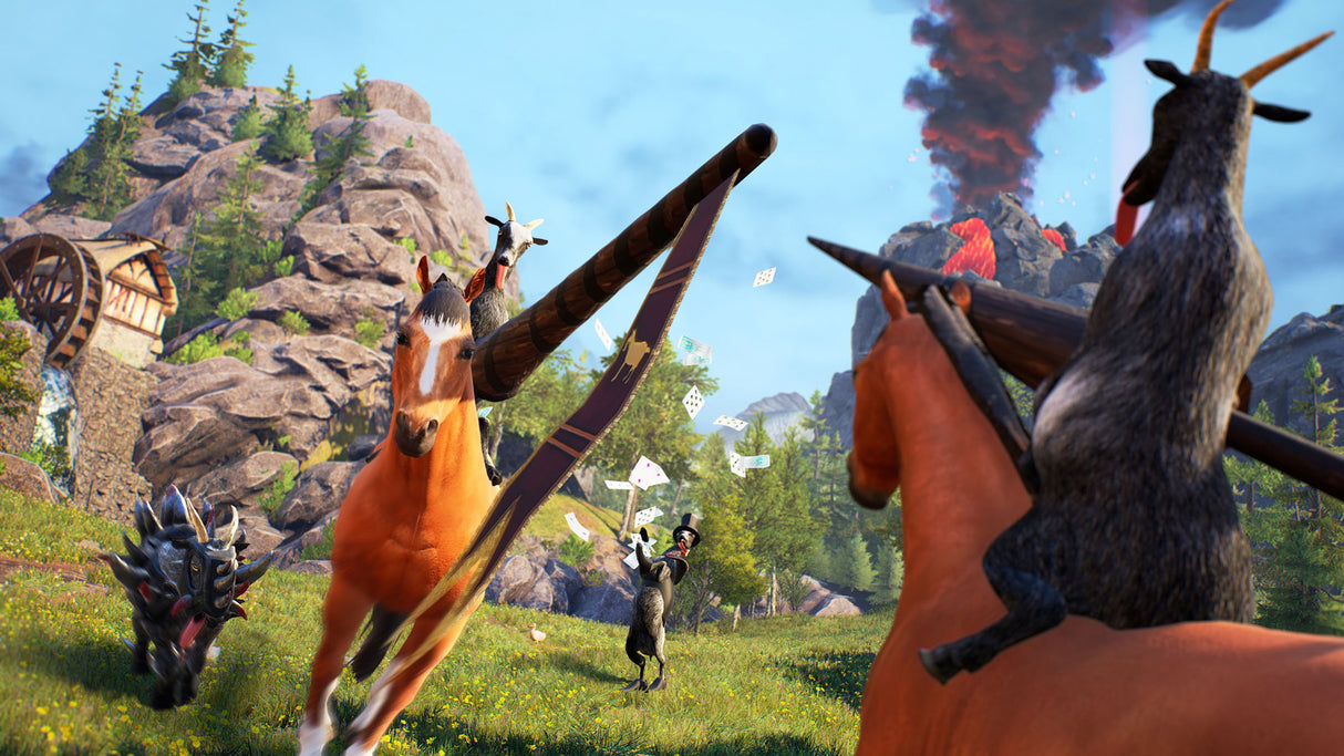Goat Simulator REMASTERED - PlayStation 5 - Video Games by Nordic Games The Chelsea Gamer