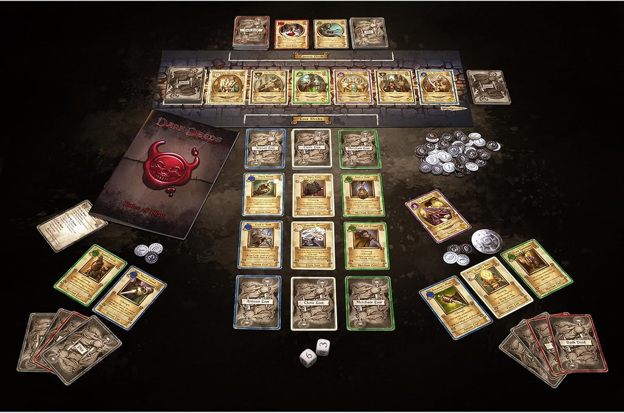 Dark Deeds - The Game of Malicious Minions - Merchandise by Modiphius The Chelsea Gamer