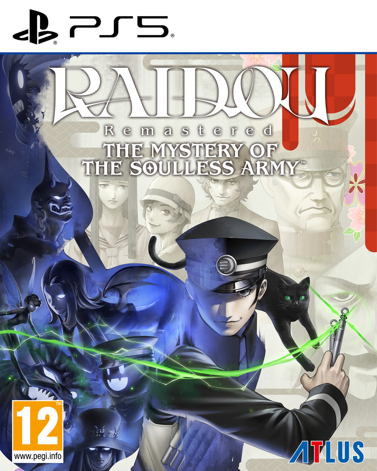 RAIDOU Remastered: The Mystery of the Soulless Army - PlayStation 5 - Video Games by SEGA UK The Chelsea Gamer