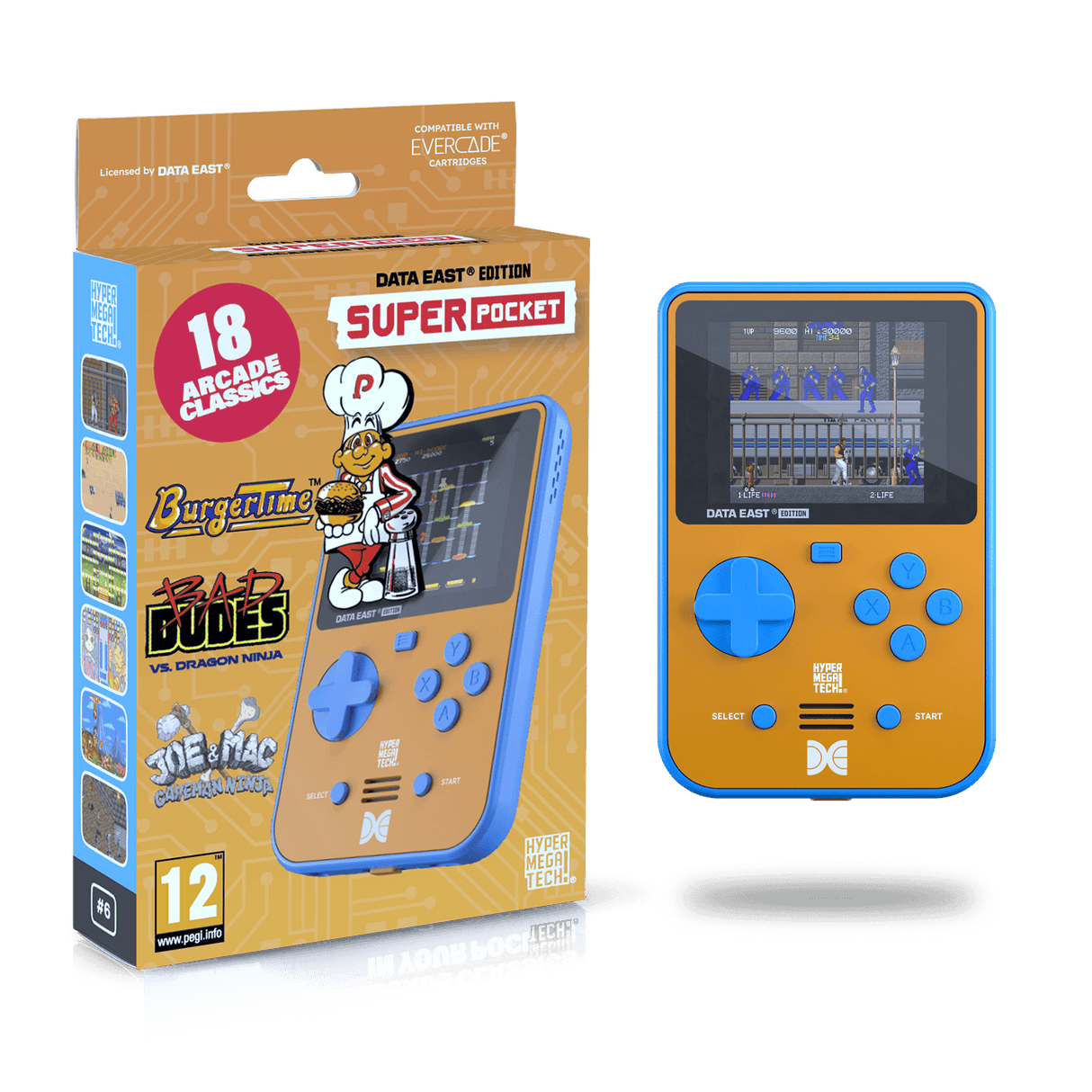 HyperMegaTech Super Pocket Data East Edition! - Console pack by Blaze The Chelsea Gamer
