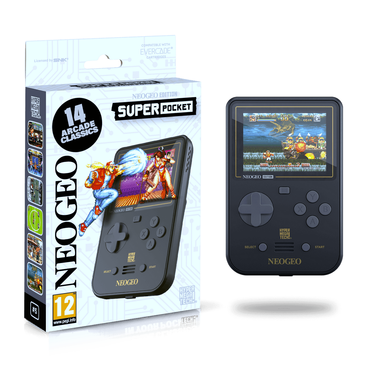 HyperMegaTech Super Pocket NEOGEO Edition - Console pack by Blaze The Chelsea Gamer