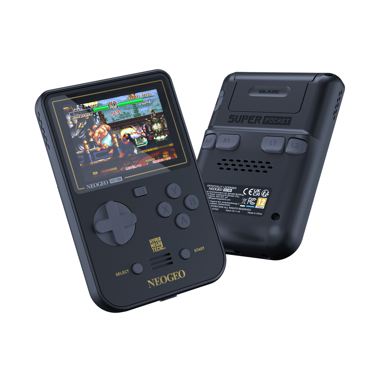 HyperMegaTech Super Pocket NEOGEO Edition - Console pack by Blaze The Chelsea Gamer