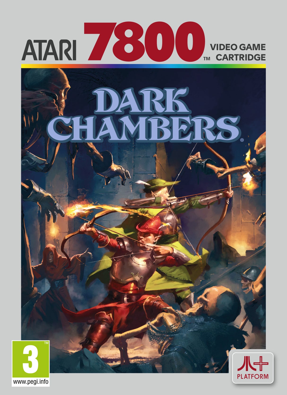Dark Chambers - Atari 7800 Cartridge - Video Games by Atari The Chelsea Gamer