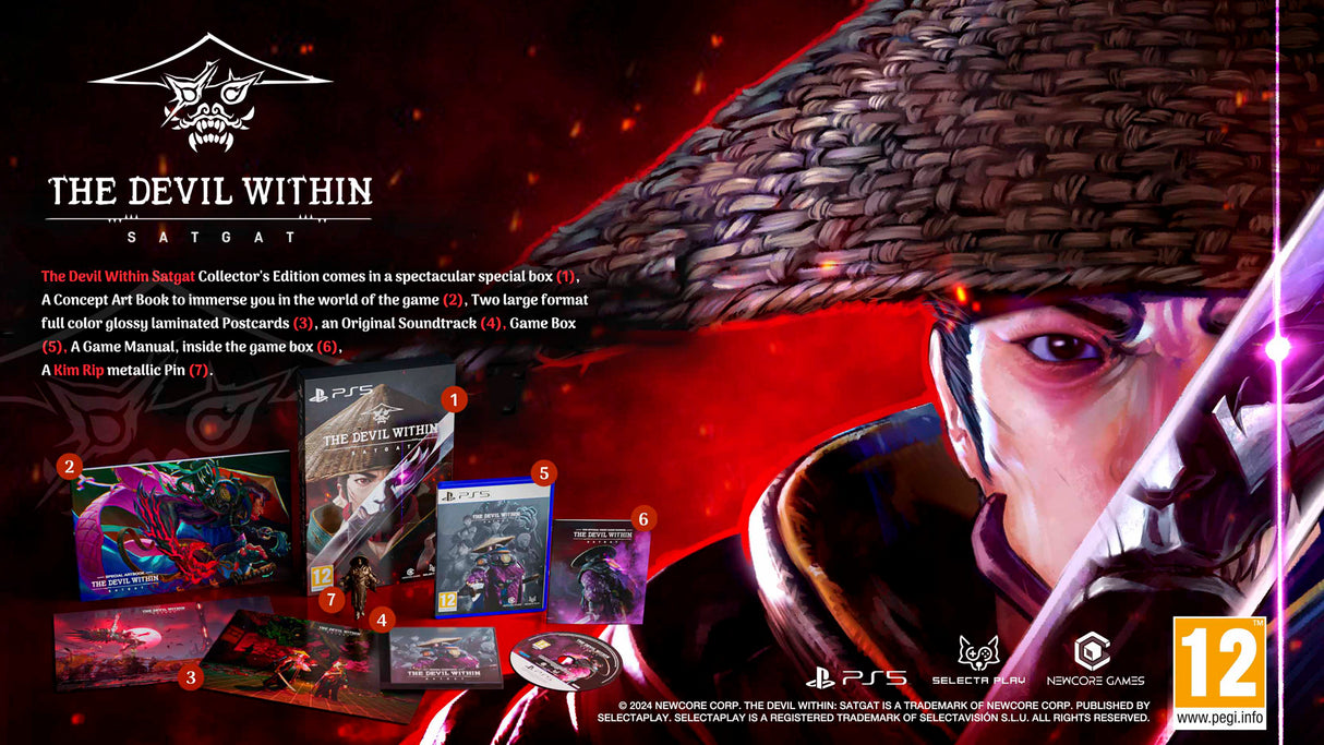 The Devil Within: Satgat Collectors Edition - PlayStation 5 - Video Games by Numskull Games The Chelsea Gamer