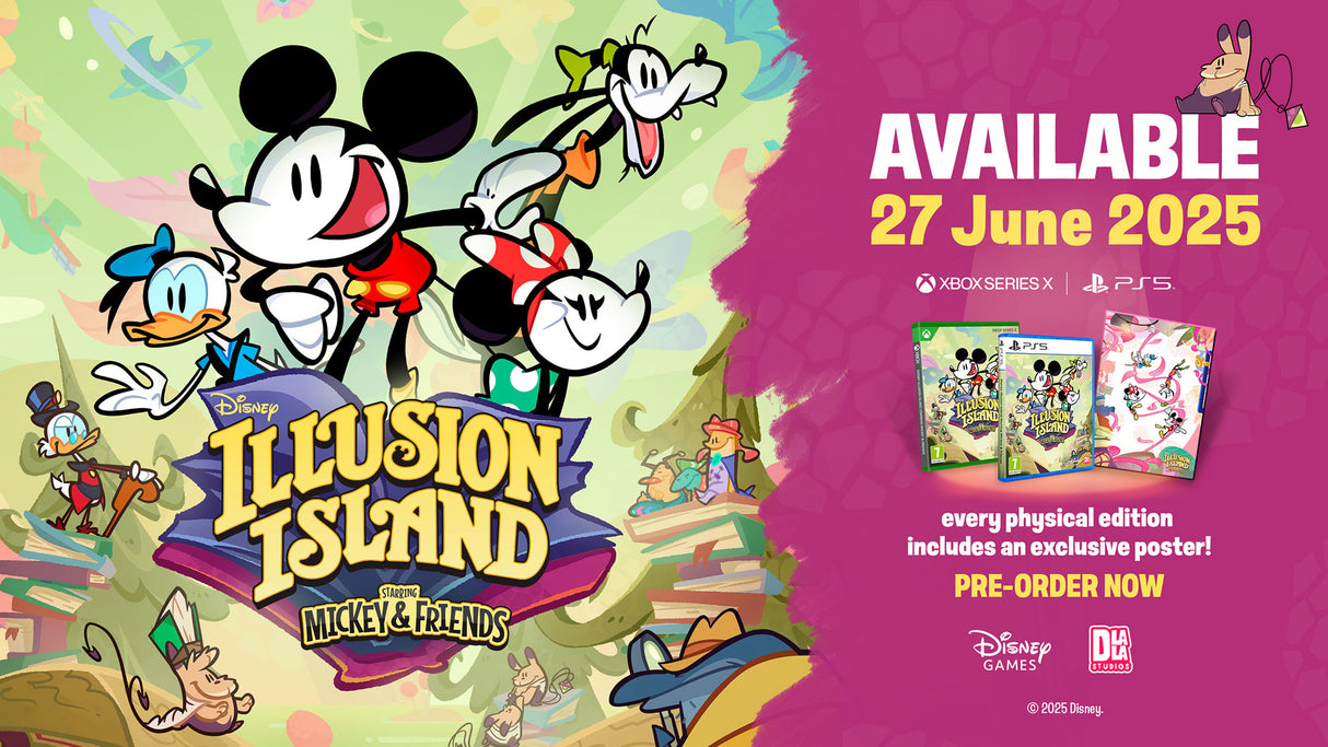 Disney Illusion Island Starring Mickey & Friends - Xbox Series X - Video Games by U&I The Chelsea Gamer