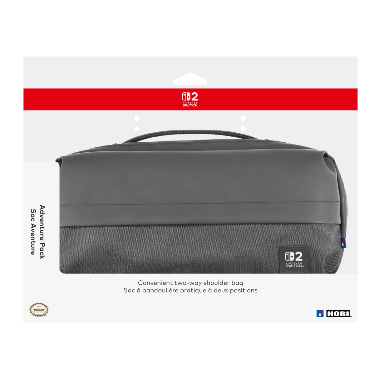 HORI Adventure Pack (Black) for Nintendo Switch 2 - Console Accessories by HORI The Chelsea Gamer