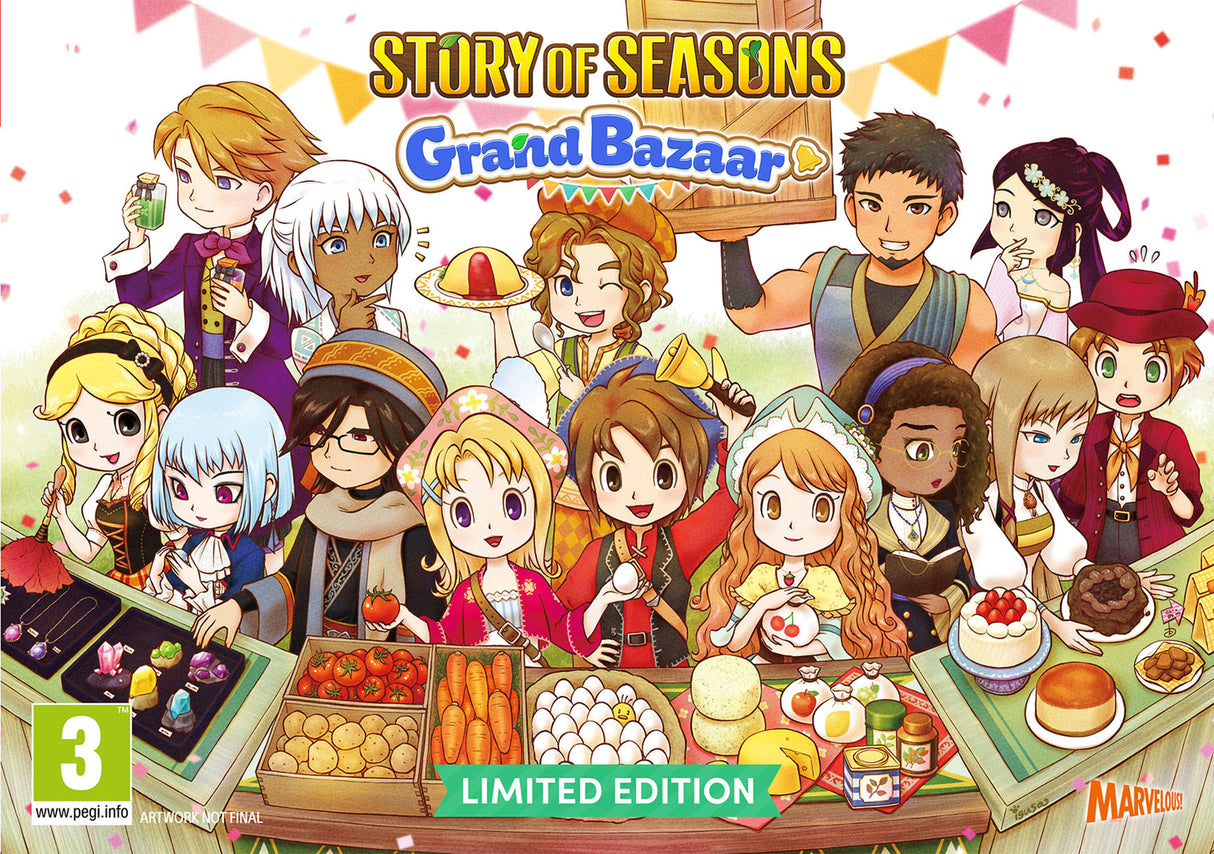 STORY OF SEASONS: Grand Bazaar - Limited Edition - Nintendo Switch - Video Games by U&I The Chelsea Gamer
