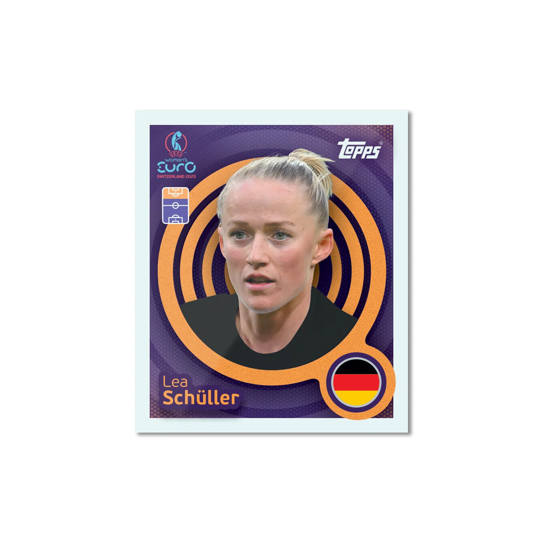 Official Women's Euros 2025 Sticker Collection - Eco Pack - Merchandise by Topps The Chelsea Gamer