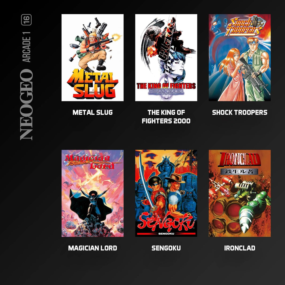 NEOGEO Arcade - Cart 1 - Evercade - Video Games by Blaze The Chelsea Gamer