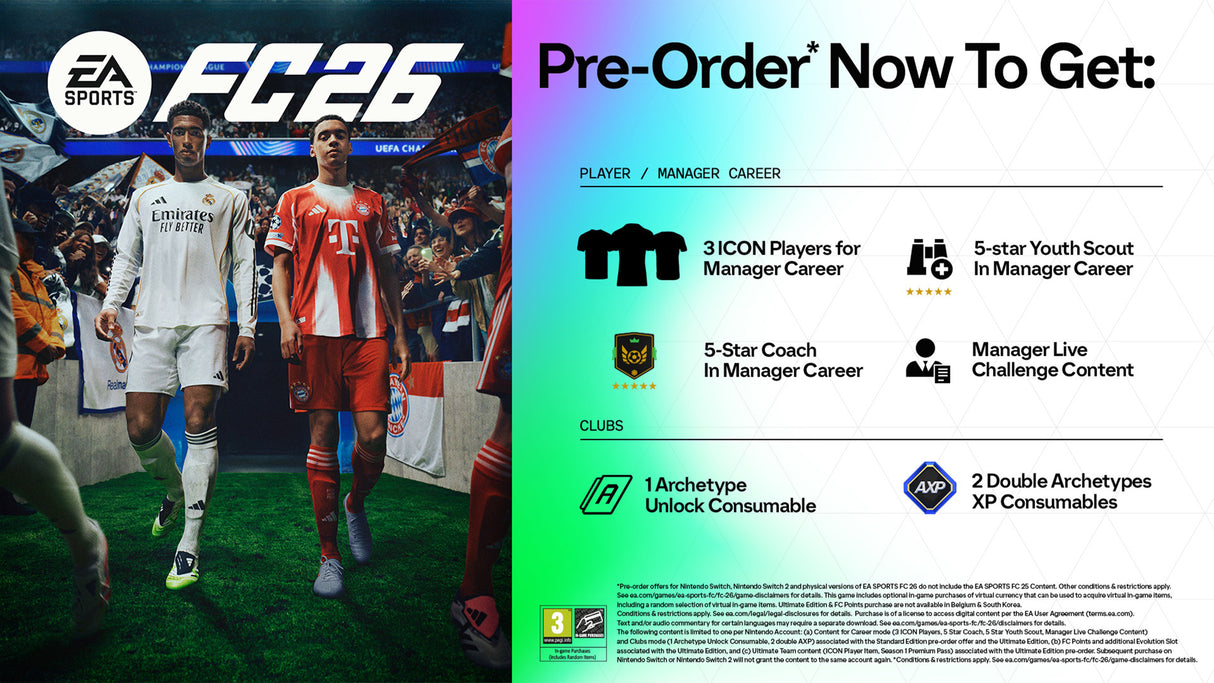 EA SPORTS FC™ 26 - Nintendo Switch - Code in Box - Video Games by Electronic Arts The Chelsea Gamer