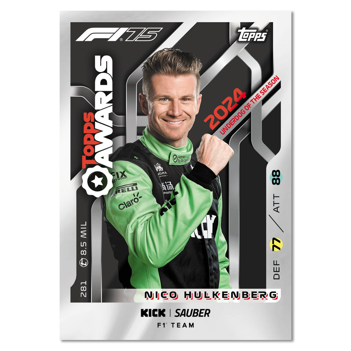 Topps Turbo Attax Formula 1® 2025 - Mega Tin - Lightning Lids - contains 66 cards including 6 LE's and 4 Exclusive 'Lightning Lids' Cards! - Merchandise by Topps The Chelsea Gamer