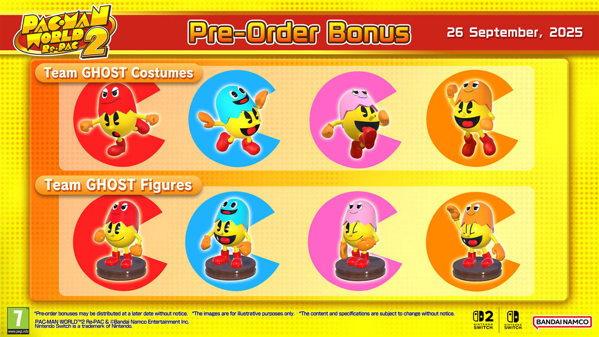 Pac-Man World 2 Re-Pac - Nintendo Switch - Video Games by Bandai Namco Entertainment The Chelsea Gamer