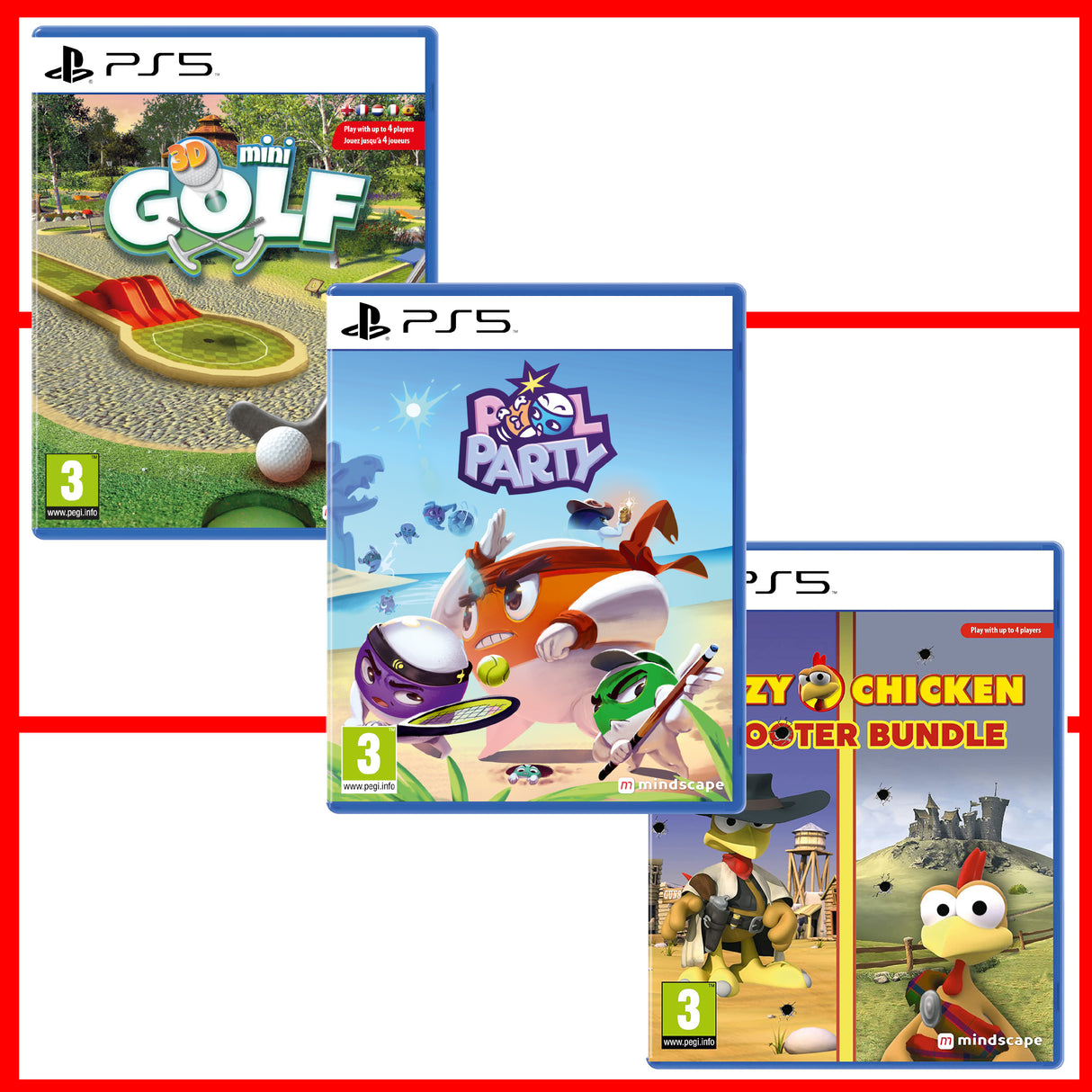 Party Games Bundle For PlayStation 5 by Mindscape - Video Games by Mindscape The Chelsea Gamer