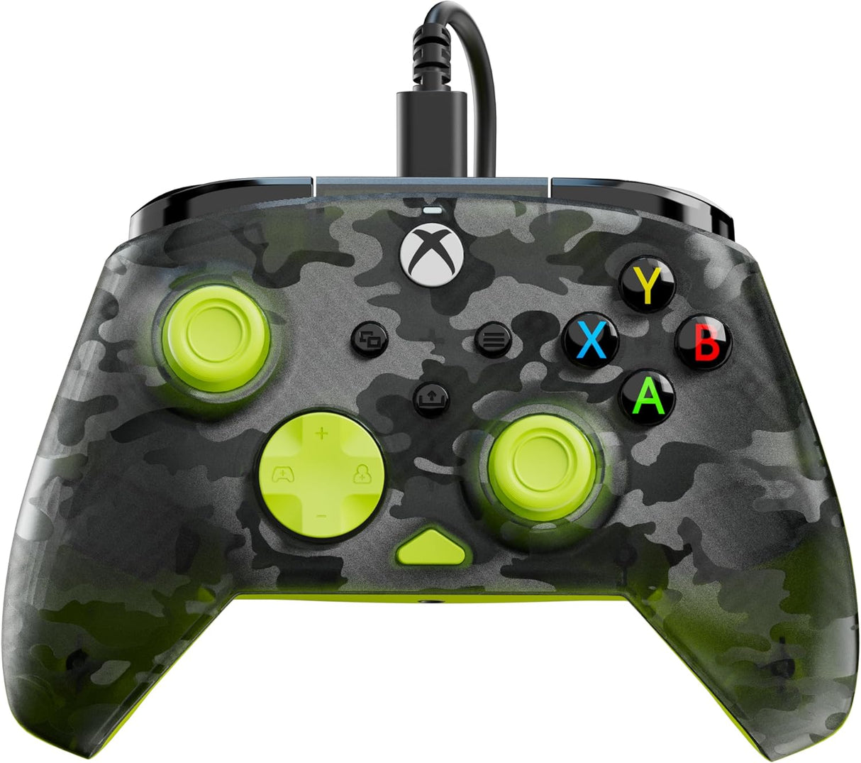 Turtle Beach - Rematch™ Core Wired Controller for Xbox & PC - Ghost Camo Black / Yellow - Console Accessories by Turtle Beach The Chelsea Gamer