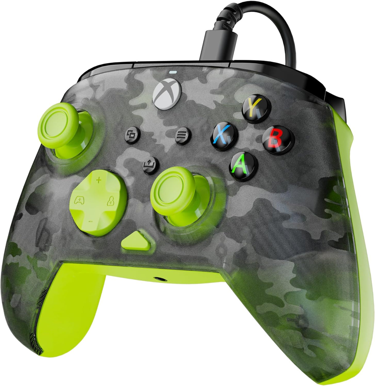 Turtle Beach - Rematch™ Core Wired Controller for Xbox & PC - Ghost Camo Black / Yellow - Console Accessories by Turtle Beach The Chelsea Gamer