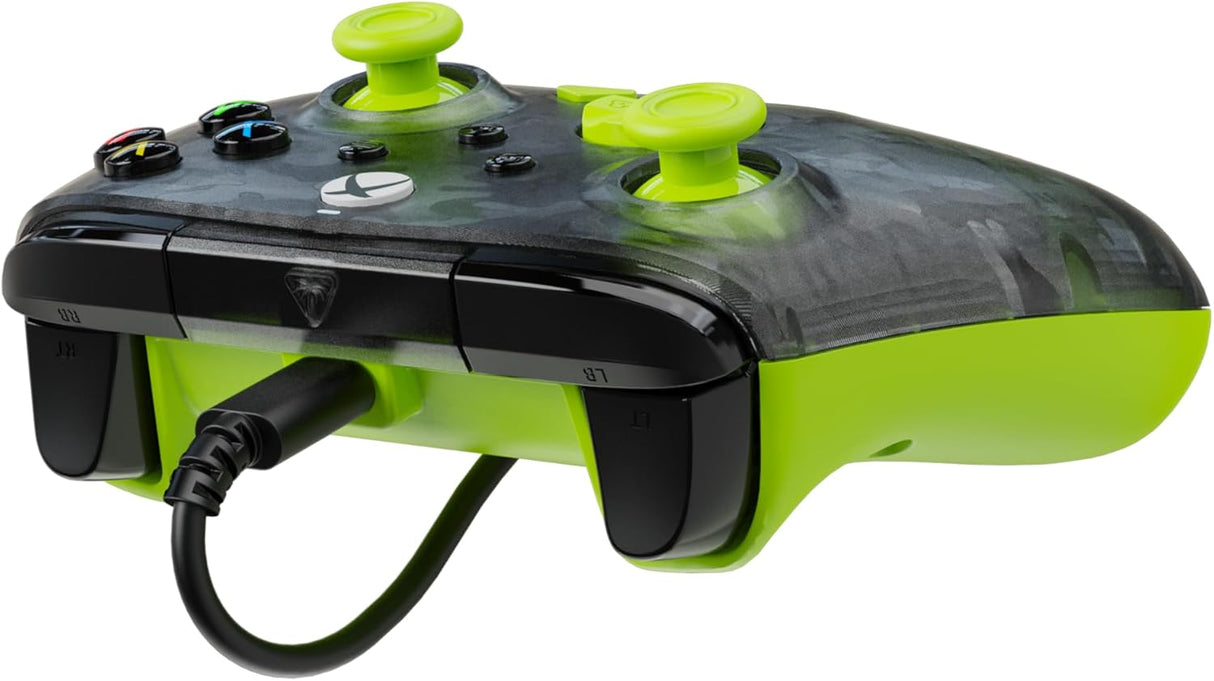 Turtle Beach - Rematch™ Core Wired Controller for Xbox & PC - Ghost Camo Black / Yellow - Console Accessories by Turtle Beach The Chelsea Gamer