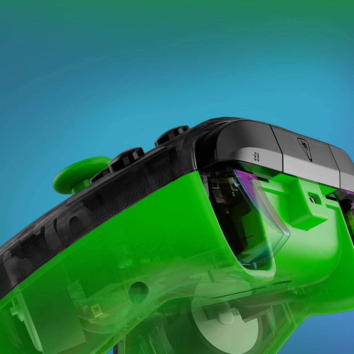 Turtle Beach - Rematch™ Core Wired Controller for Xbox & PC - Ghost Camo Black / Green - Console Accessories by Turtle Beach The Chelsea Gamer