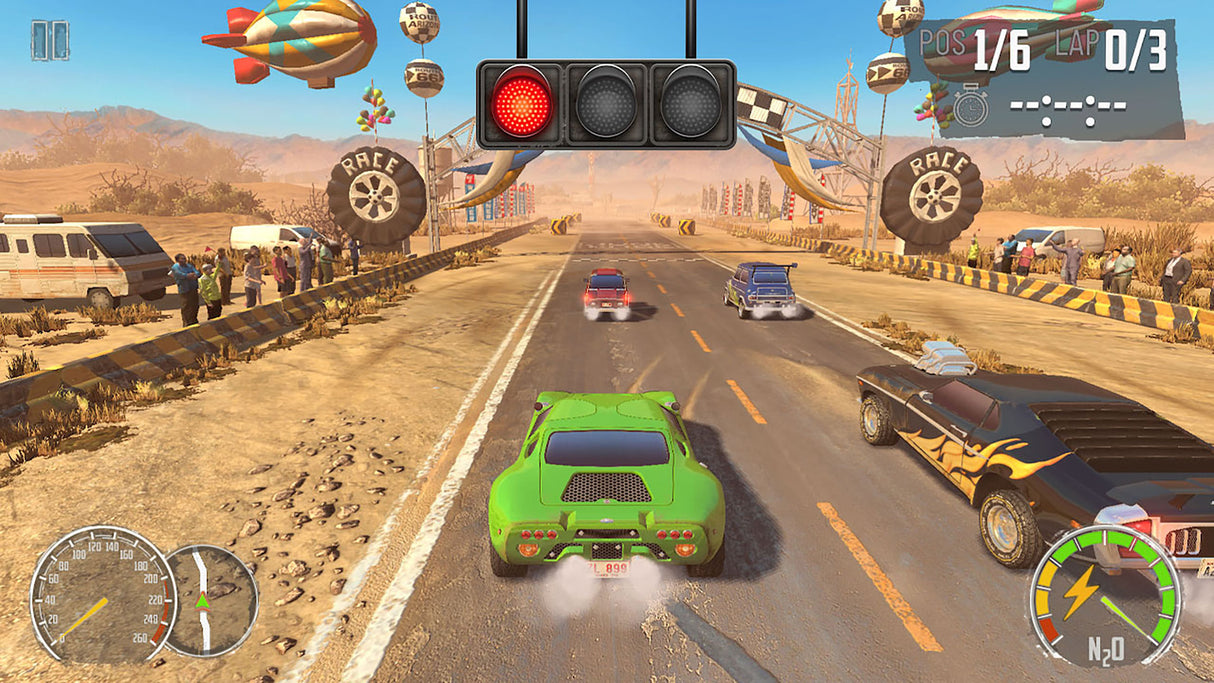 Maxx Tech Turbo Boost Racing Kit for Nintendo Switch - Video Games by Contact Sales The Chelsea Gamer