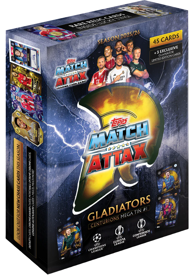 Topps - Match Attax 25/26 Collection - Mega Tin - Mega Pack - Merchandise by Topps The Chelsea Gamer