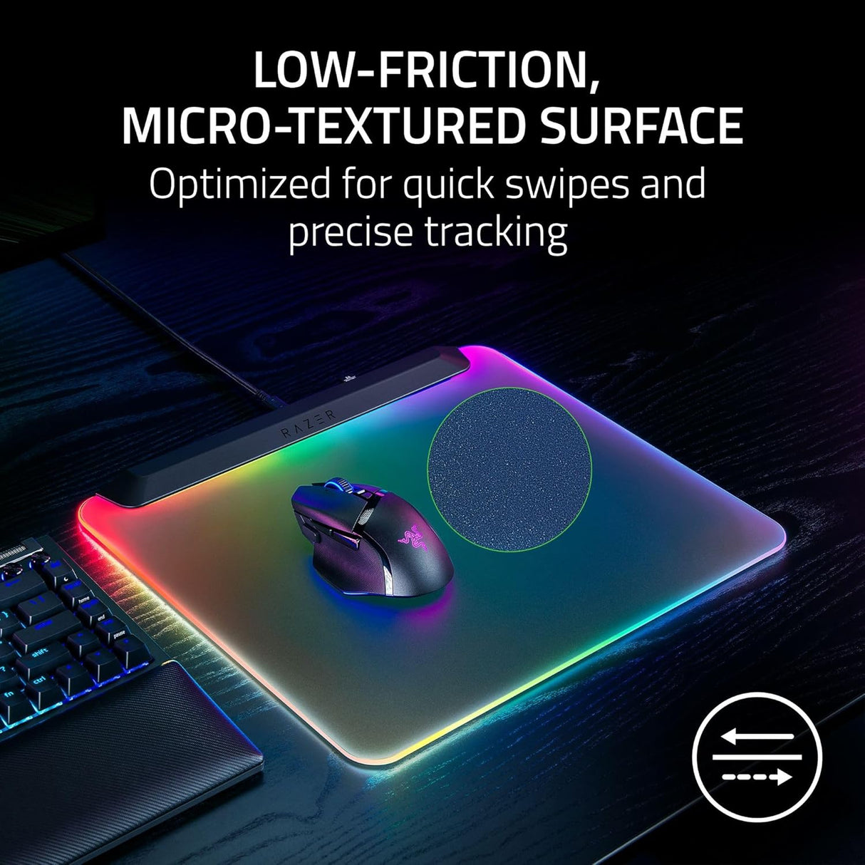 Razer Firefly V2 Pro - Black - Gaming Surface - Surface by Razer The Chelsea Gamer