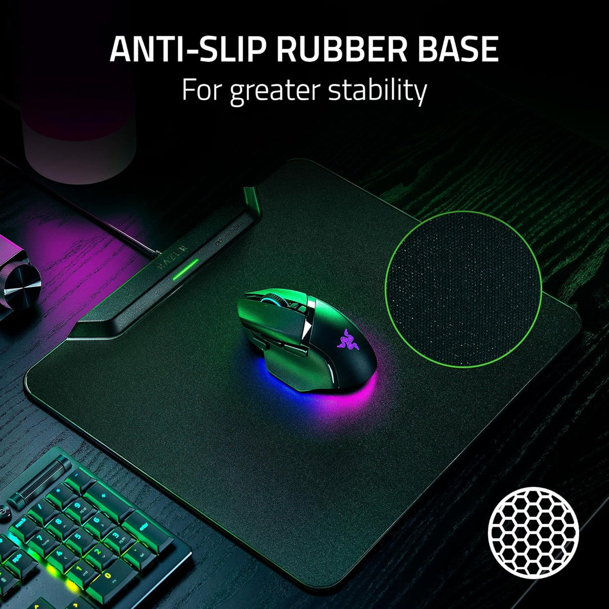 Razer HyperFlux V2 Wireless Charging System - Hard Surface - Surface by Razer The Chelsea Gamer