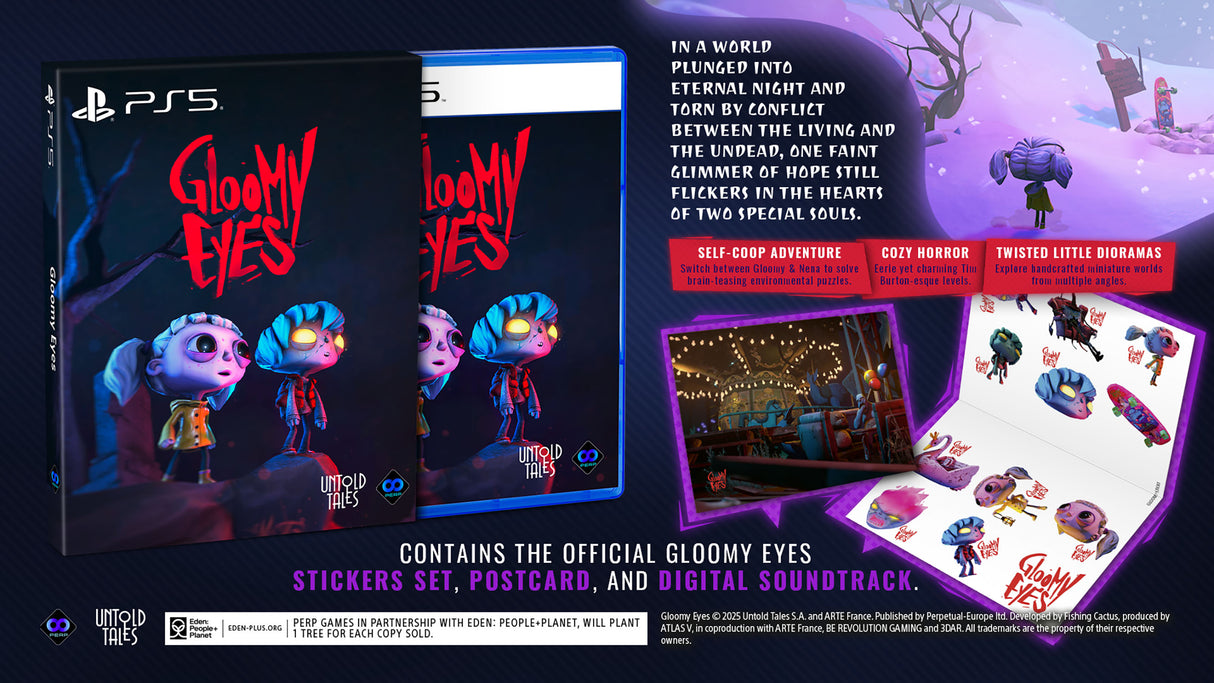 Gloomy Eyes - PlayStation 5 - Video Games by Maximum Games Ltd (UK Stock Account) The Chelsea Gamer