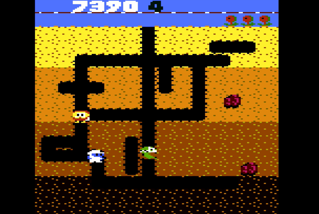 DIG DUG - Atari 7800 Cartridge - Video Games by Atari The Chelsea Gamer