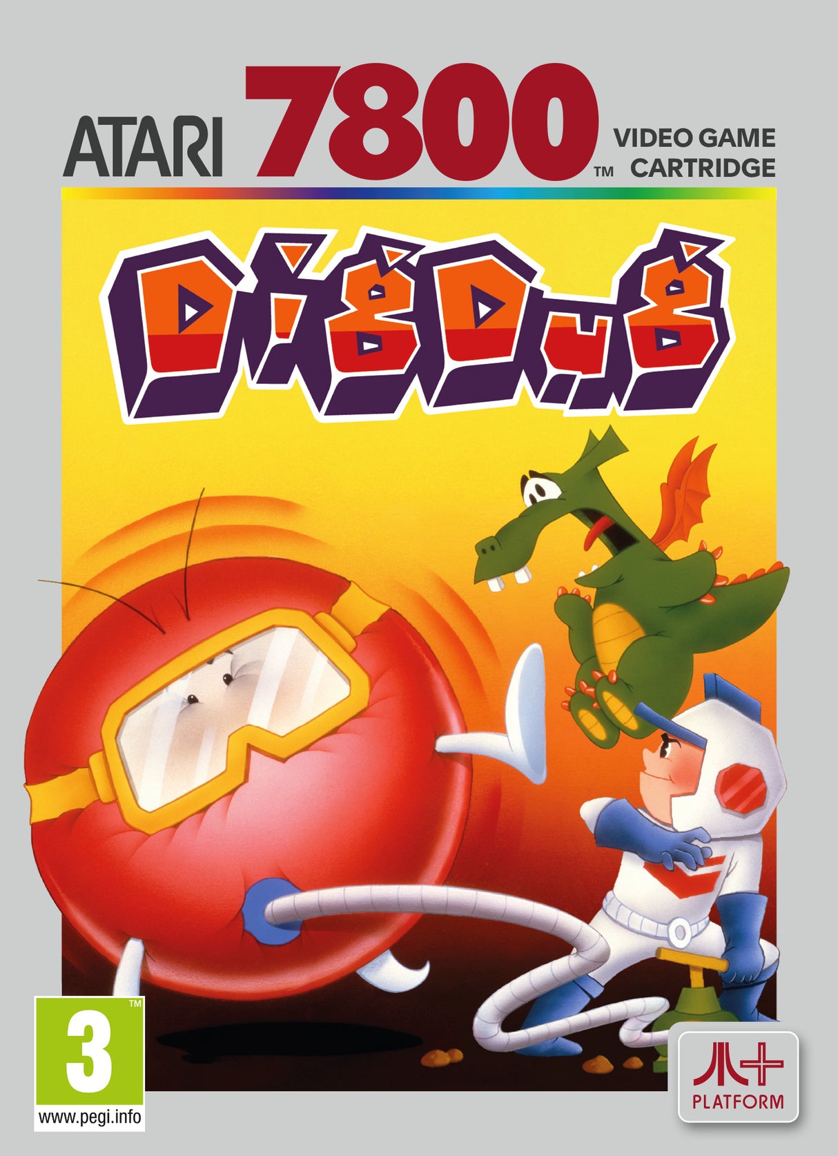 DIG DUG - Atari 7800 Cartridge - Video Games by Atari The Chelsea Gamer