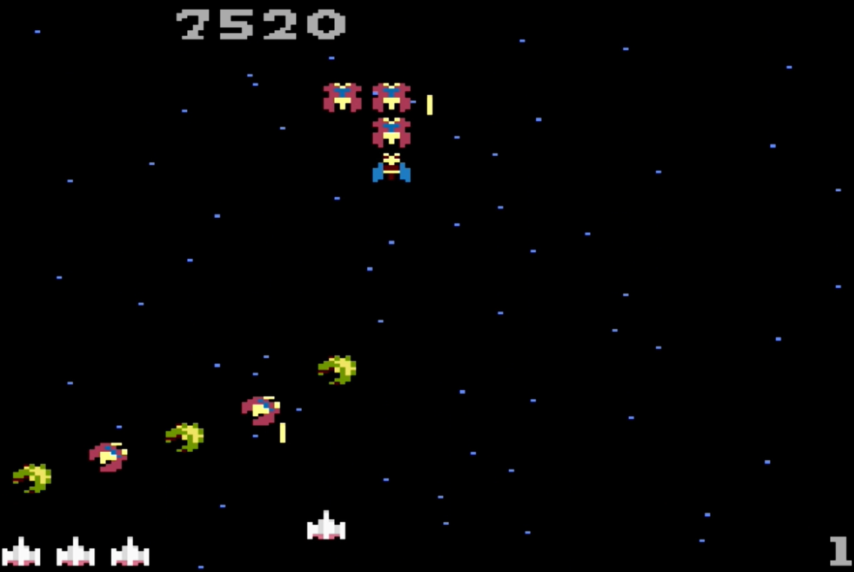 GALAGA - Atari 7800 Cartridge - Video Games by Atari The Chelsea Gamer