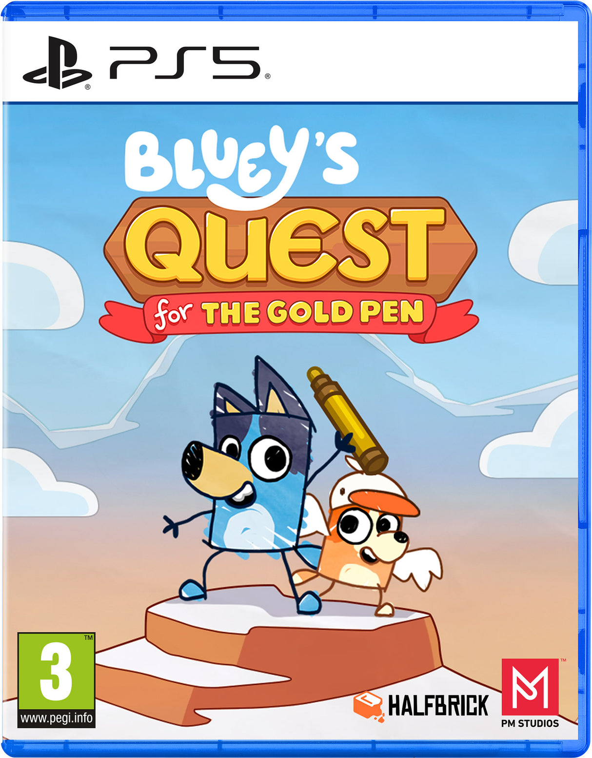 Bluey´s Quest for the Gold Pen - PlayStation 5 - Video Games by U&I The Chelsea Gamer