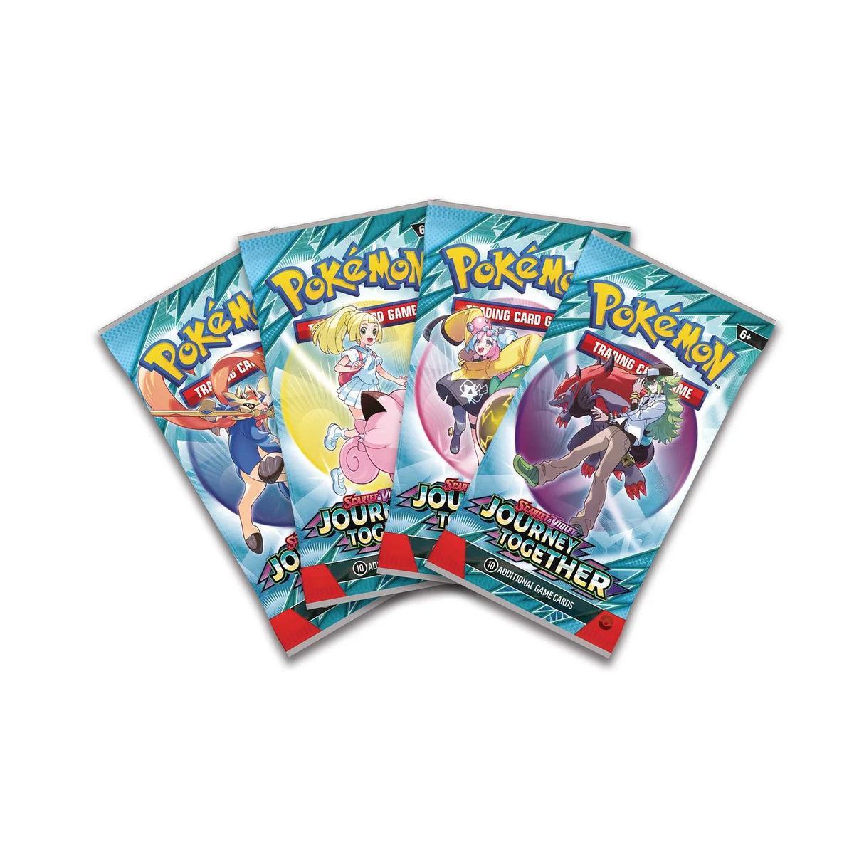 Pokémon TCG: Scarlet & Violet - Journey Together - Single Booster Pack - Merchandise by Pokémon The Chelsea Gamer