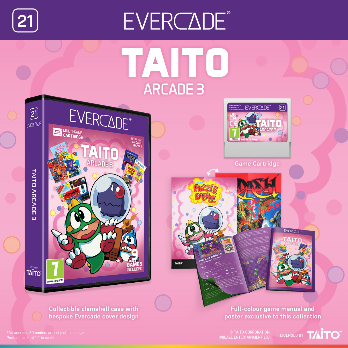 TAITO Arcade 3 - Evercade - Video Games by Blaze The Chelsea Gamer