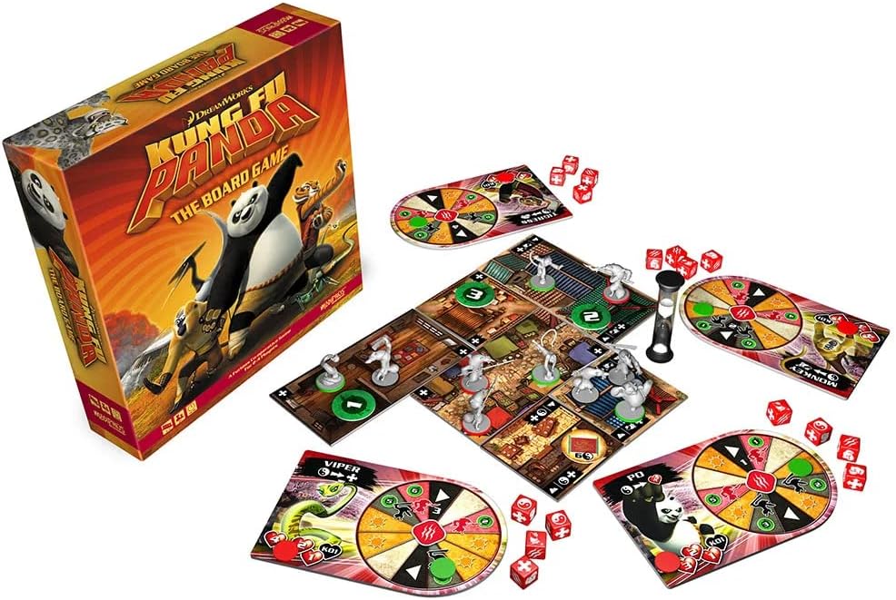 Kung Fu Panda - The Board Game - merchandise by Modiphius The Chelsea Gamer