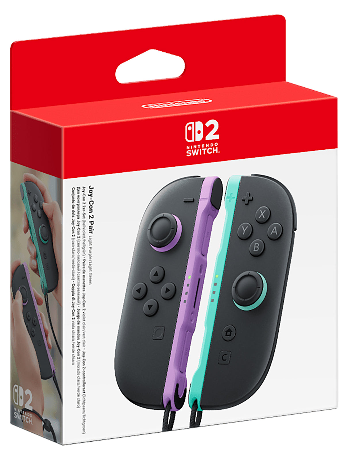 Nintendo Switch 2 Joy-Con Pair - Light Purple / Light Green - Console Accessories by Nintendo The Chelsea Gamer