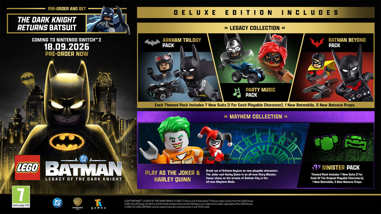 LEGO® Batman™: Legacy of The Dark Knight - Nintendo Switch 2